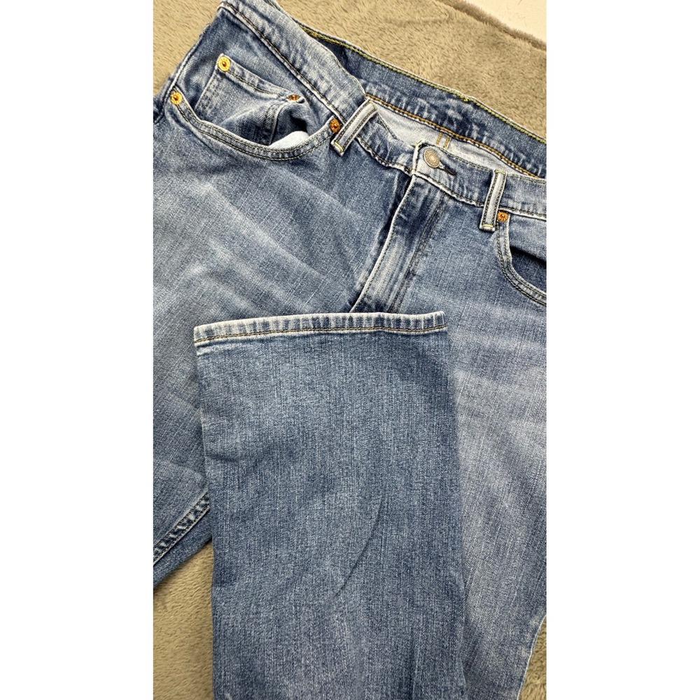Levis 505 Regular Fit Jeans Mens 34x30 Blue Excellent Straight Leg Medium Wash